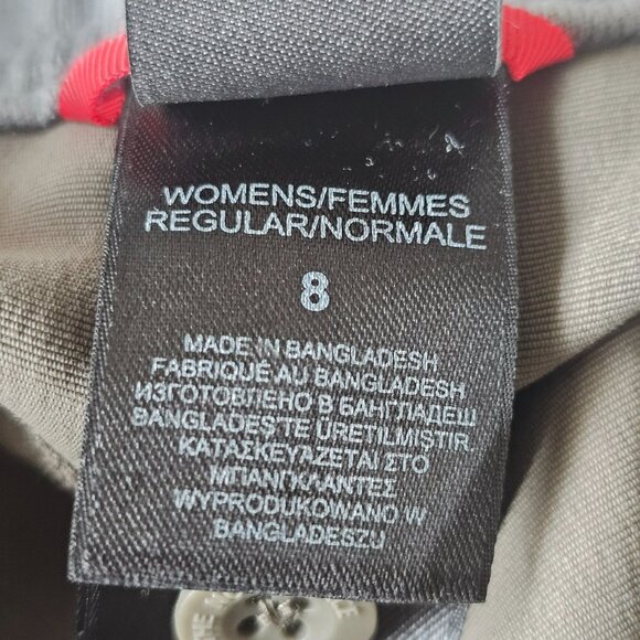 The North Face Womens Hiking Cargo Safari Nylon Shorts Size 8 - Picture 4 of 13